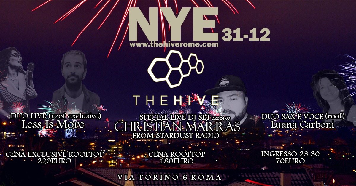 Capodanno the hive roma